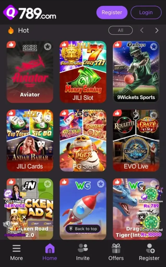 Q789 Game