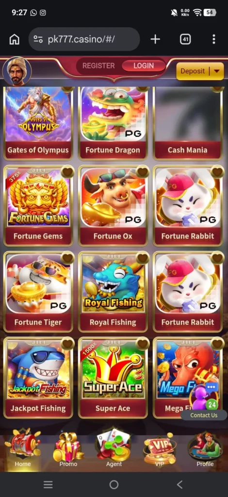 PKR777 Game