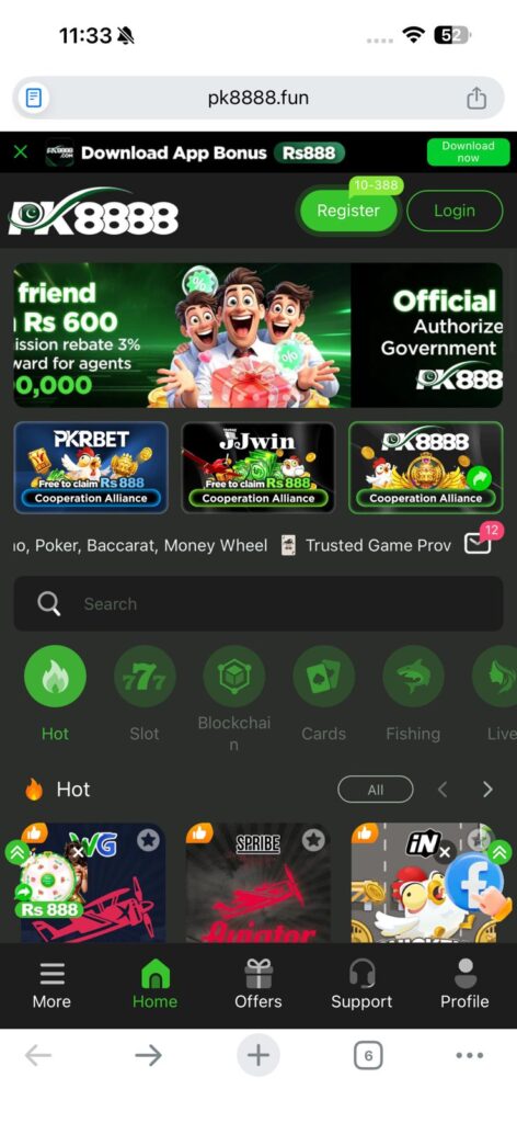 PK8888 Game
